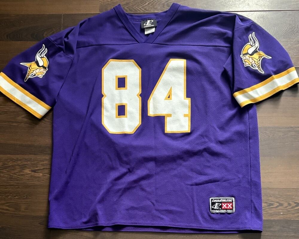 Vintage Randy Moss Vikings Jersey XXL Logo Athletic 90s
